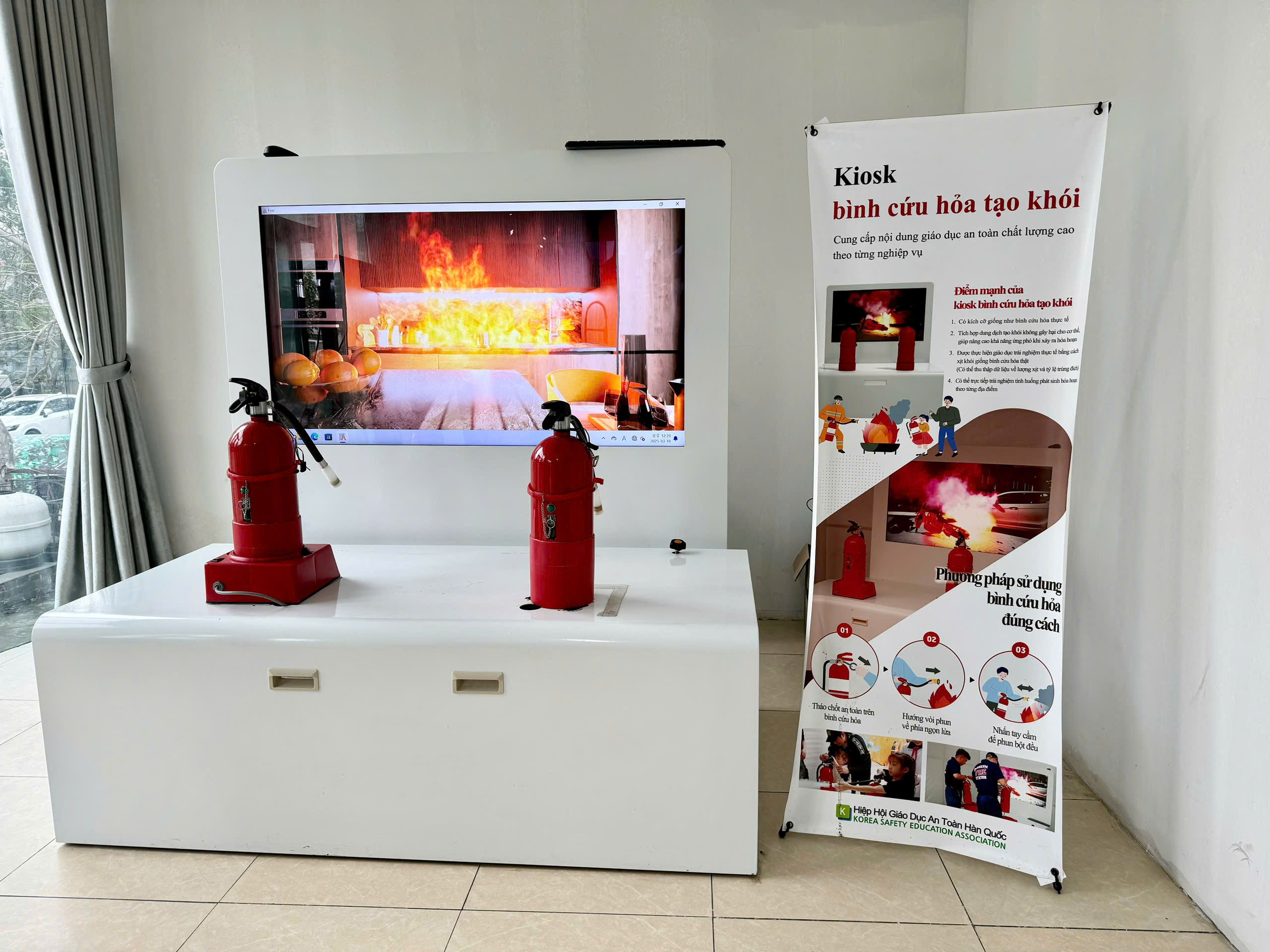 Trải nghiệm mô phỏng chữa cháy