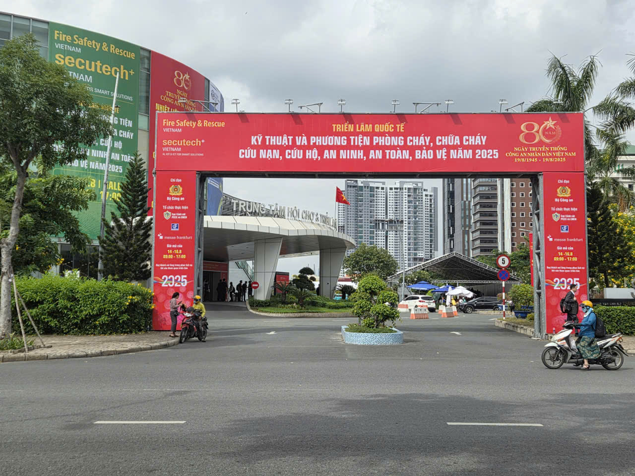 Gian hàng Vietnam Safety tại SECUTECH 2025